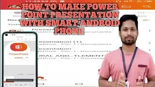 How to make PPT by using Android phone application.#odia#2023.