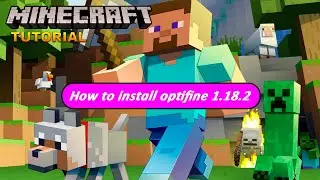 How to install optifine 1.18.2 (EASY)
