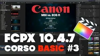 FCPX 10.4.7 🎬 - Corso BASIC #3 / INSPECTOR
