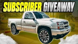 Subscriber Giveaway 🚀 With 22s x 35in Tires on a Level Kit!! 🔥