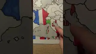 Рисуем Францию, Италию, Германию 
