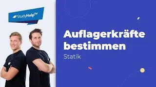 Auflagerkräfte bestimmen [Technische Mechanik] |StudyHelp