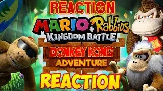 ABM Reaction: Cranky Kong & Funky Kong Reacts Mario+Rabbids Kingdon Battle Donkey Kong Adventure DLC