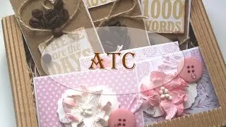 Скрапбкинг: мои ПЕРВЫЕ АТСки