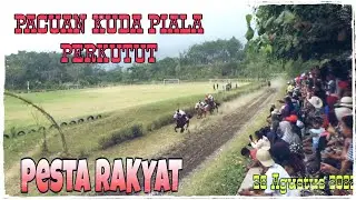 PACUAN KUD PIALA PERKUTUT || KELAS B KUDA TUNGGANG TRETES
