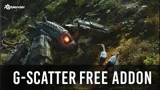 G Scatter - Free and intuitive Scattering for Blender