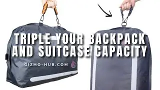 4D PACK : TRIPLE YOUR BACKPACK AND SUITCASE CAPACITY | Kickstarter | Gizmo-Hub.com