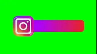 Instagram ID writer green screen