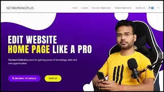 How to customize Website Home Page Like a Pro