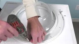 Whirlpool Washer Repair - How to Replace the Door Handle