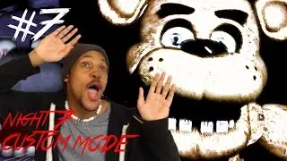 Five Nights At Freddy's - NIGHT 7 CUSTOM MODE! 20/20/20/20!? LOL
