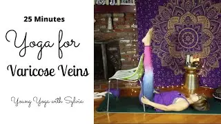 Yoga For Varicose Veins | Yoga Heals | Young Yoga with Sylvia