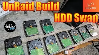Finishing up the i7 UnRaid Build - Swapping Hard Drives & ESPHome Speedtest
