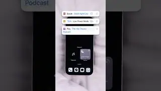 My phone has a bedtime routine