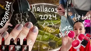 We make Hallacas 2024🎄Almost Christmas♡Trillizas | Triplets