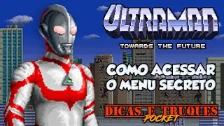 #RockySilva Como acessar o menu secreto - Ultraman: Towards The Future (SNES) [Dicas e Truques]