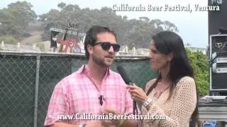 Vincenzo Giammanco Chats With Kelly Z @ The 2012 California Beer Fest
