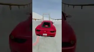 Ferrari bridge jump