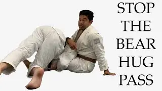 How To Stop Bigger Guys From Passing Your Guard | Bear Hug Pass Defense