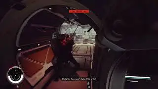Starfield - NG3 starting with short sword and ship capture