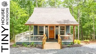 I lived in a TINY HOUSE for a day! Tiny Room Tour!