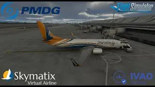 (LKPR) Prague to (LFMN) Nice-Côte d'Azur | PMDG B738