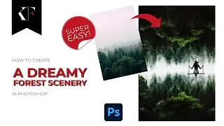 How to create a dreamy forest scenery in Photoshop