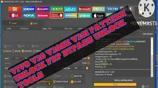 Vivo V20I V20 V20Se Frp Unlock Unlocktool 2022  🆓🆓🆓