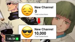 How to Grow your Art Youtube Channel & Instagram account😎
