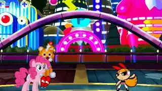 M.U.G.E.N: Tails Doll & Pinkamena Vs DGBlossom