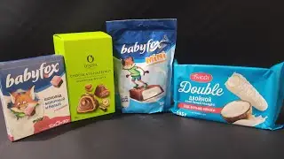 ASMR шоколадные конфеты babyfox  ASMR CHOCOLATE - HAZELNUT #chocolate #ASMR #candy