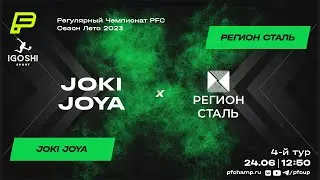 Joki Joya vs Регион Сталь | Online-трансляция