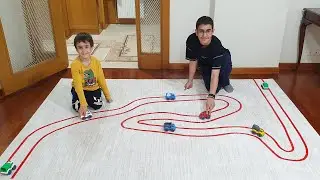 Bant ile Araba Yolu Yaptık