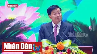 Lãnh đạo cấp cao Việt - Lào gặp gỡ cựu quân tình nguyện, thế hệ trẻ