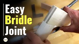 Make a Bridle Joint by Hand || Fast, Easy Woodworking Joint