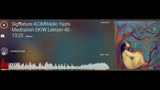 ACIMRadio KIMMAZ Meditation Lektion 45