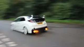 TOP 7 Honda FK2 Civic Type R exhaust sound 2024