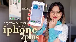 Organizando o meu IPhone 7 Plus 📲 | 2023, apps, minimalista & clean.