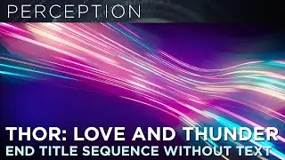 Marvel Studios' Thor: Love and Thunder End Credits Main on End Title Sequence Without Text