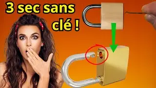 Incroyable ! Cette Astuce Ouvre un Cadenas Sans Effort !