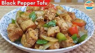 Stir Fried Black Pepper Tofu Recipe