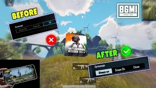 Bgmi Pubg Gyroscope Not supported Problem in Android Devices || How To enable Gyroscope in Pubg Bgmi