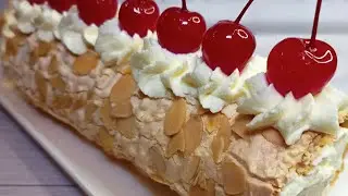 Меренговый рулет