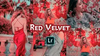 red velvet tone preset link graphic Akash | lightroom mobile tutorial