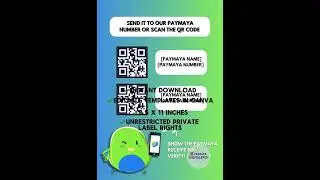 Gcash&Paymaya Slip and Transaction Record | Editable Templates in CANVA