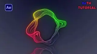 After Effects Tutorial_ How To Create A Neon Glow Effect in After Effects_ no plugin.