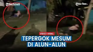 Video Viral Tepergok Mesum Gelap gelapan di Alun alun, Ini Kata Satpol PP