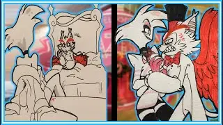 An Angelhusk moment? (Hazbin Hotel comic dub)
