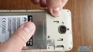 Как вставить SIM-карту в Huawei Y6 Pro (XDRV.RU)