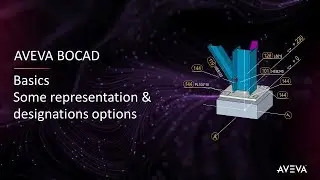Bocad Basics - Representation and designation options [with captions]